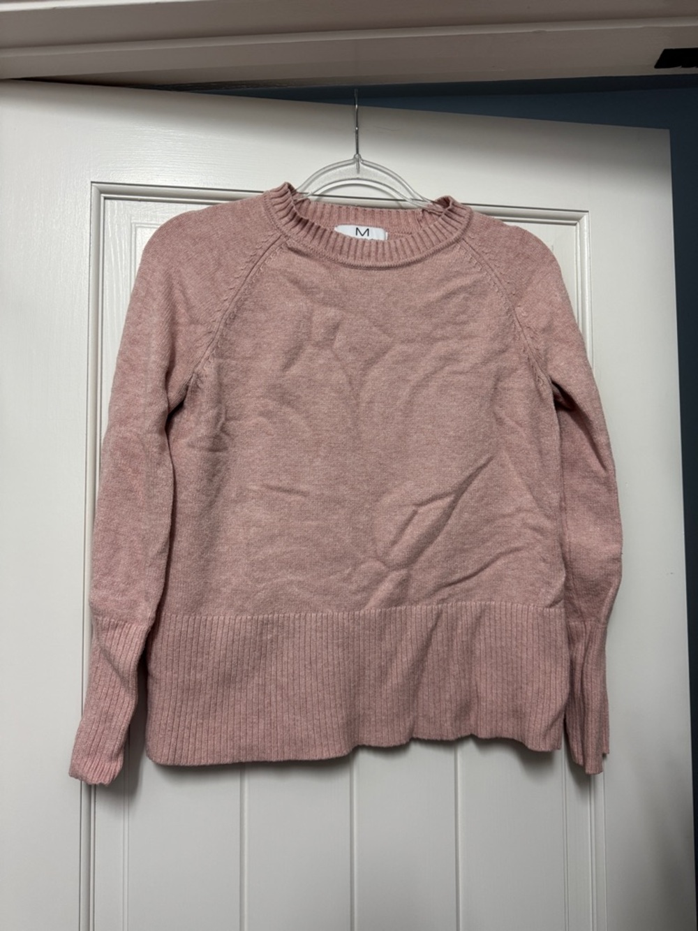 Magaschoni Rose Pink Crewneck Sweater